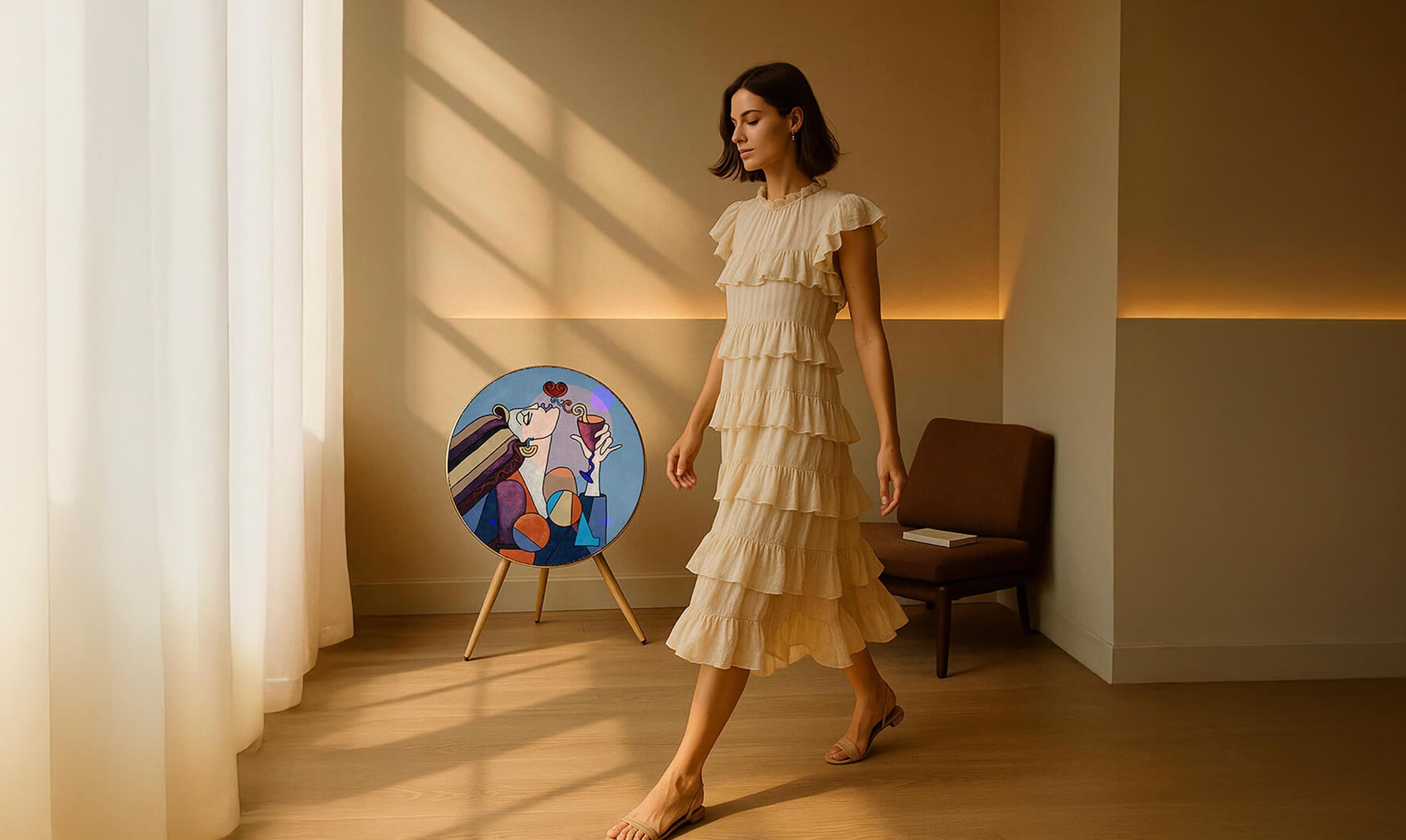 Introducing “Que Sera Sera”. A Bold New Speaker Cover by Artist Elizabeth Romhild