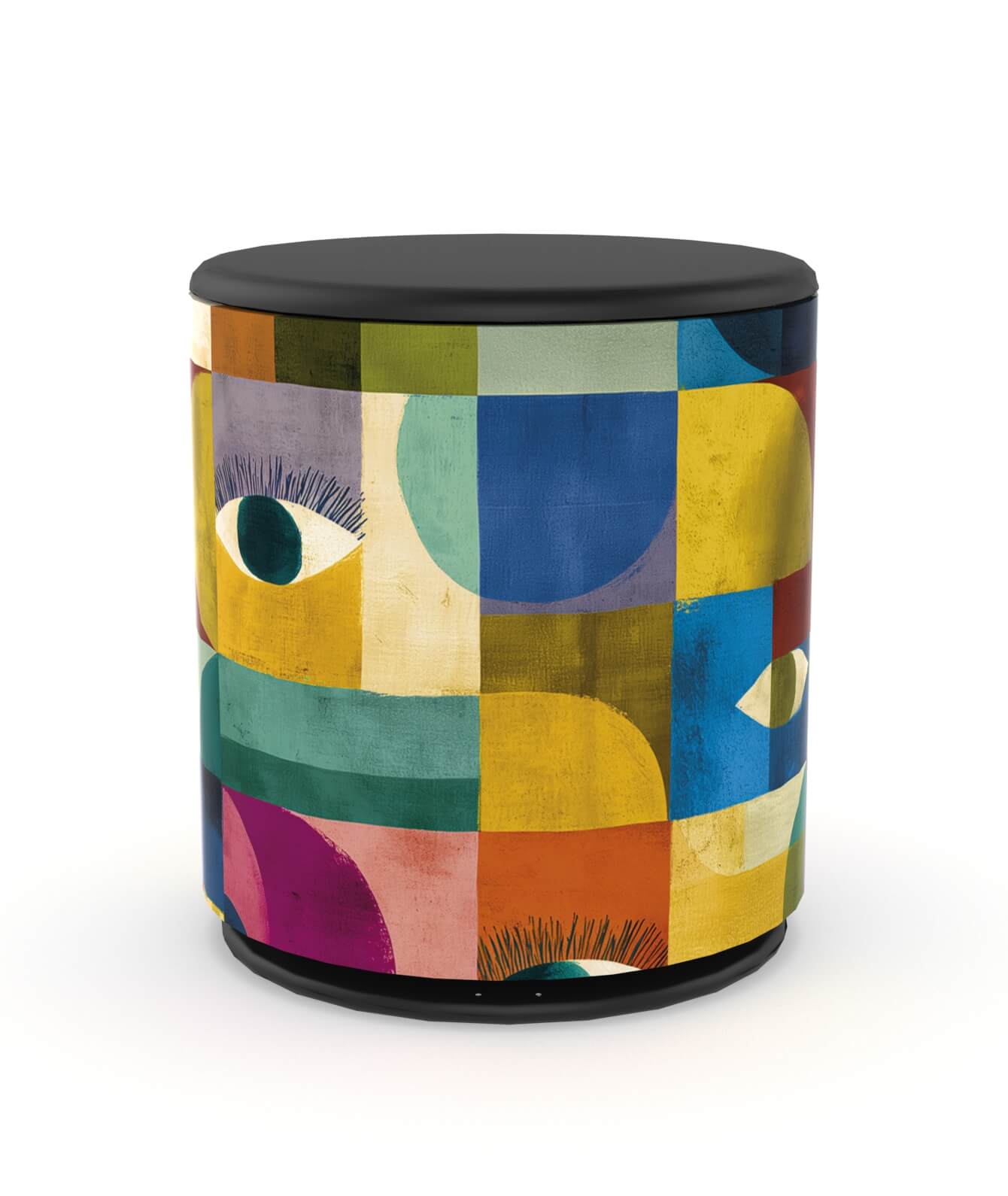 Skiniplay Cubist decorative front cover for Bang & Olufsen Beoplay M5 sound speaker.