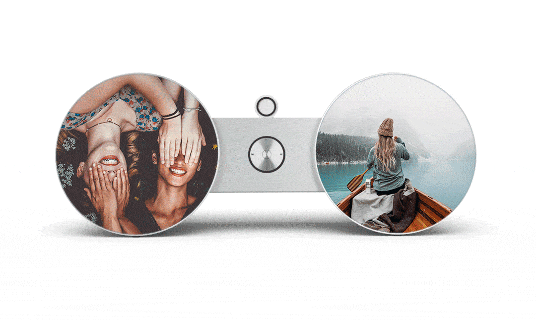 Skiniplay custom cover for Bang & Olufsen Beoplay A8 and Beosound 8 speaker
