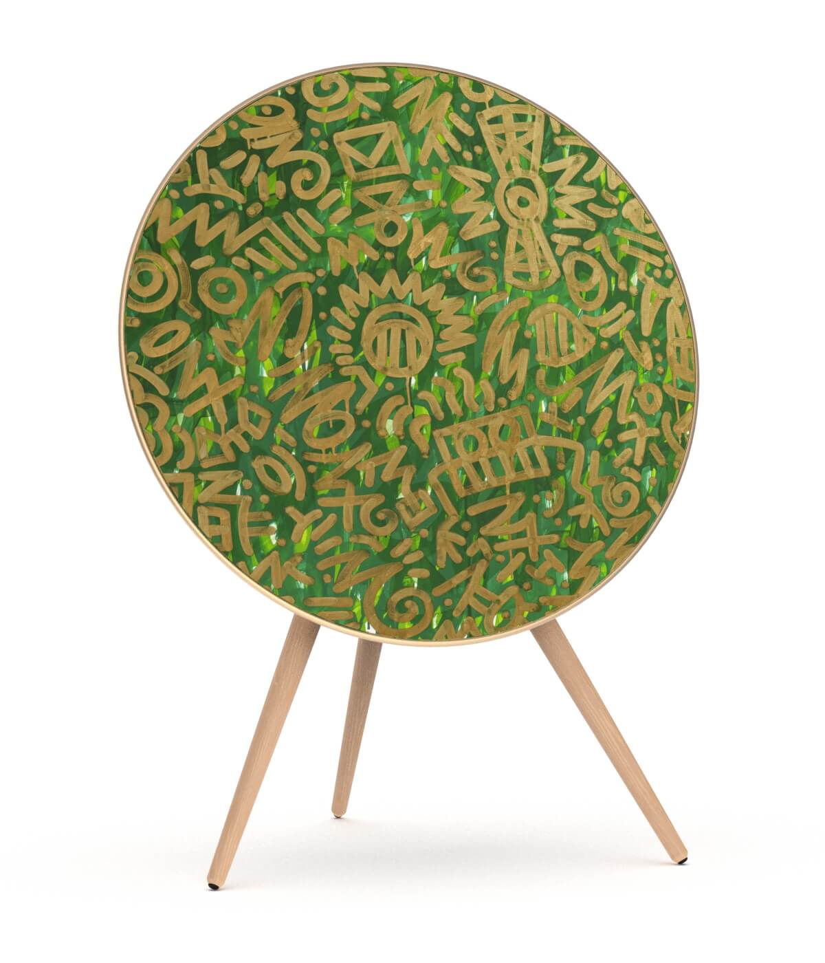 Skiniplay decorative cover artist Woo Doredem Road for Bang & Olufsen Beoplay / Beosound A9 sound speaker