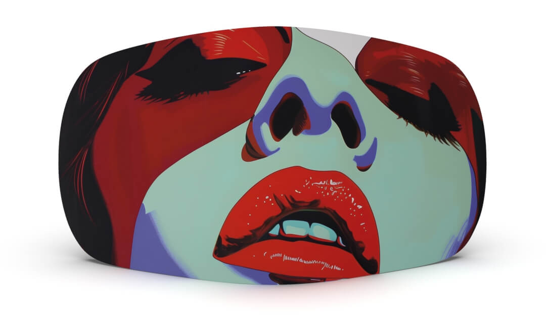 Skiniplay cover Lust Fever for Bang & Olufsen Beoplay A6 sound speaker