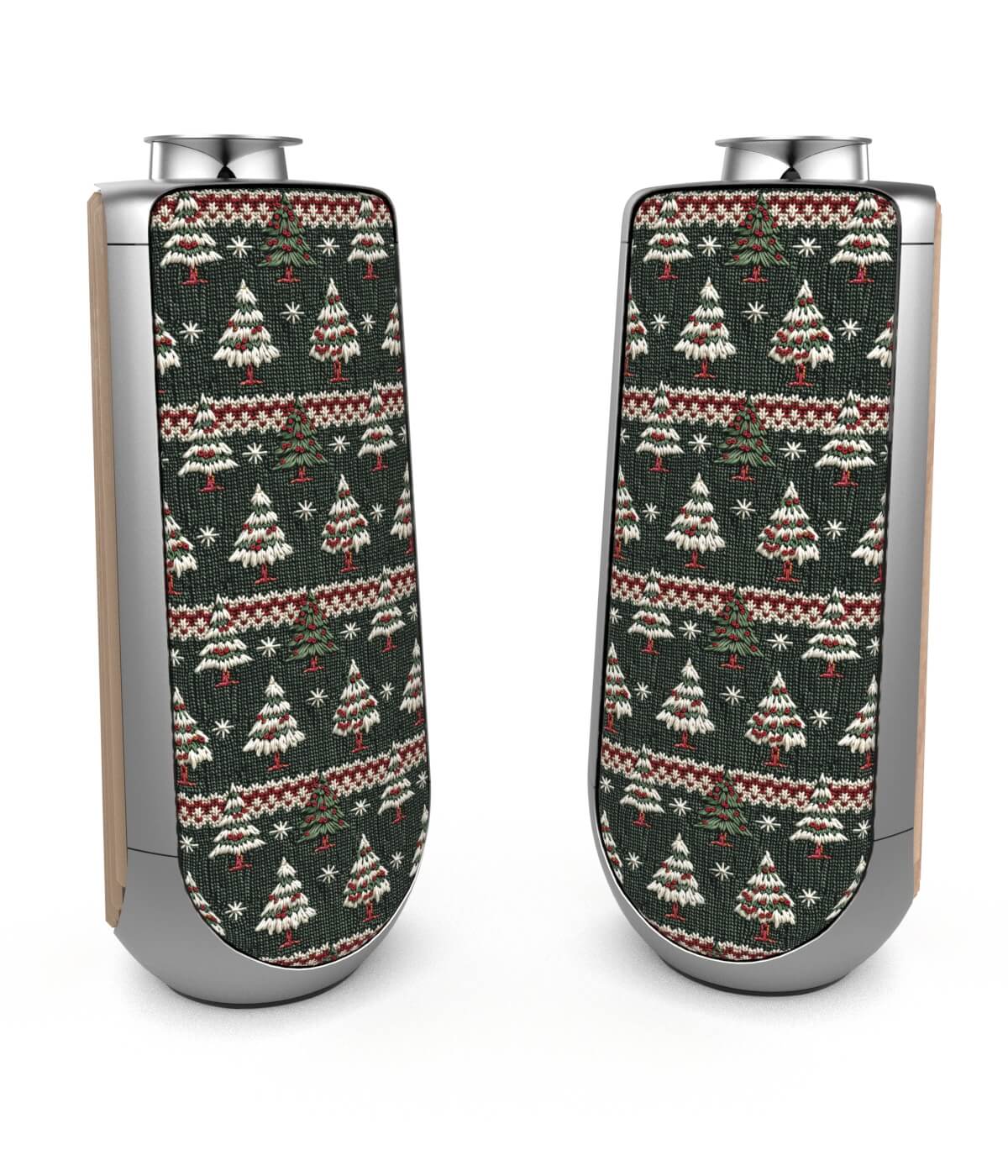 Skiniplay cover Xmas Nordic Knit for Bang & Olufsen Beolab 50 sound speaker