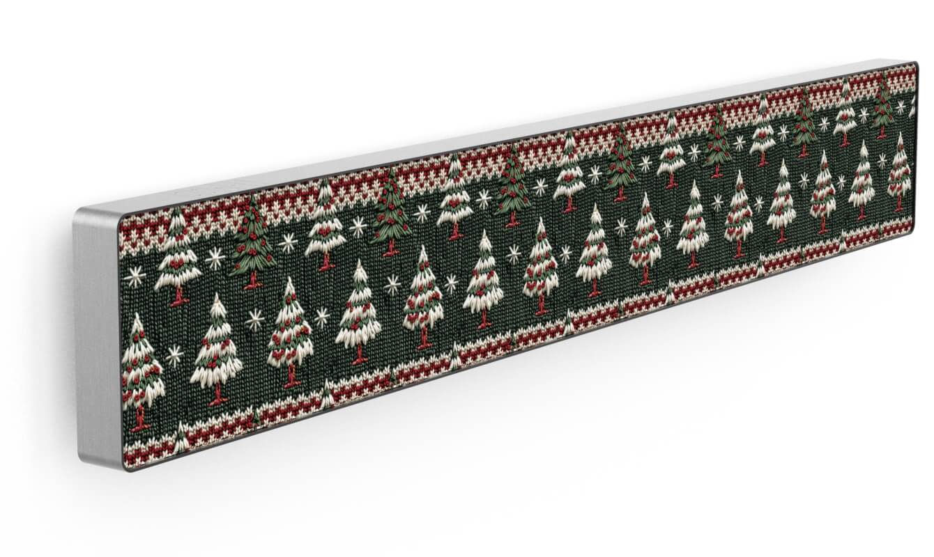 Skiniplay cover Xmas Nordic Knit for Bang & Olufsen Beosound Stage soundbar