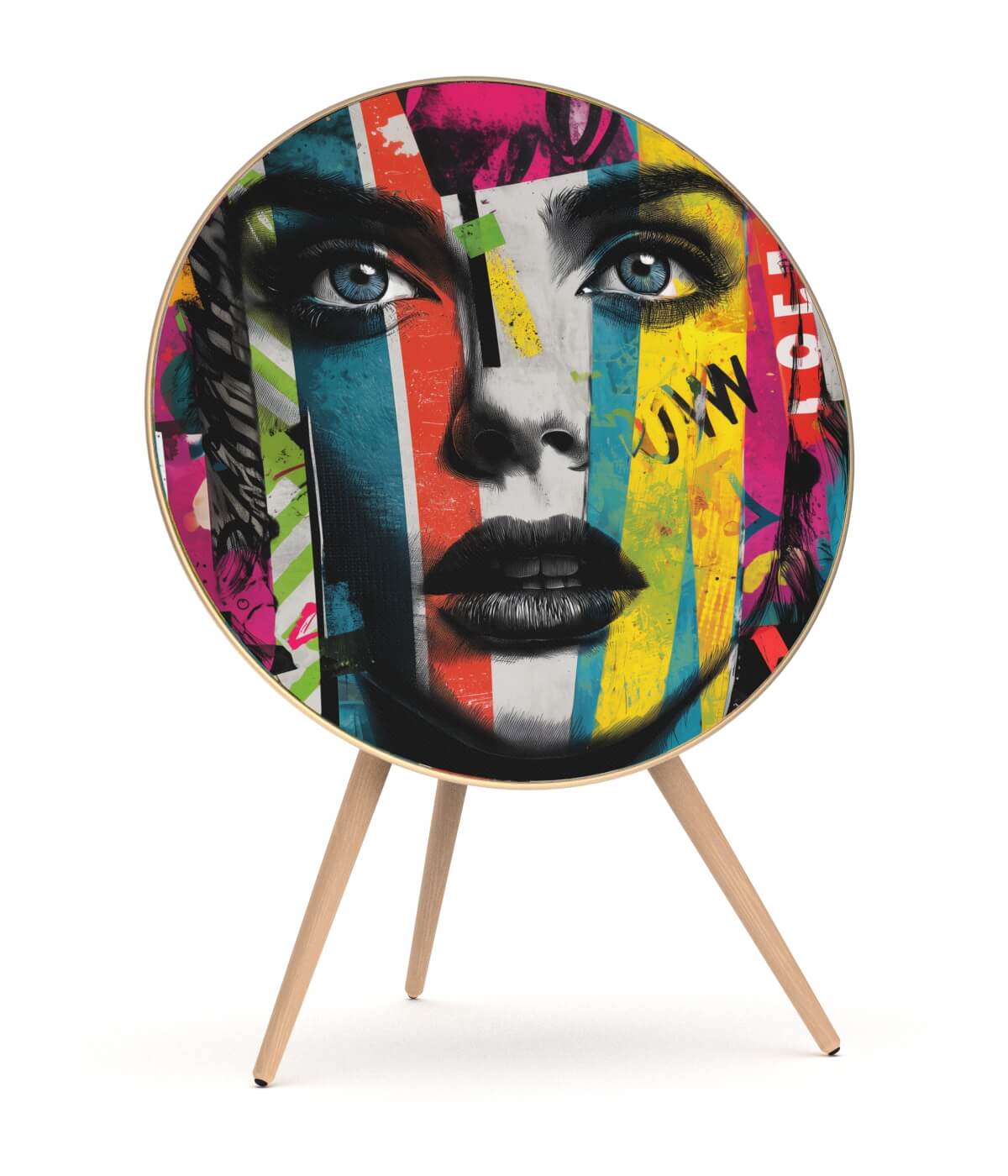 Skiniplay art cover Orza for Bang & Olufsen Beosound A9 speaker.