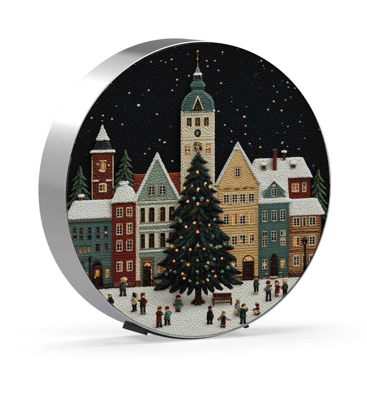 Skiniplay cover Xmas Scandi Eve for Bang & Olufsen Beosound Edge sound speaker