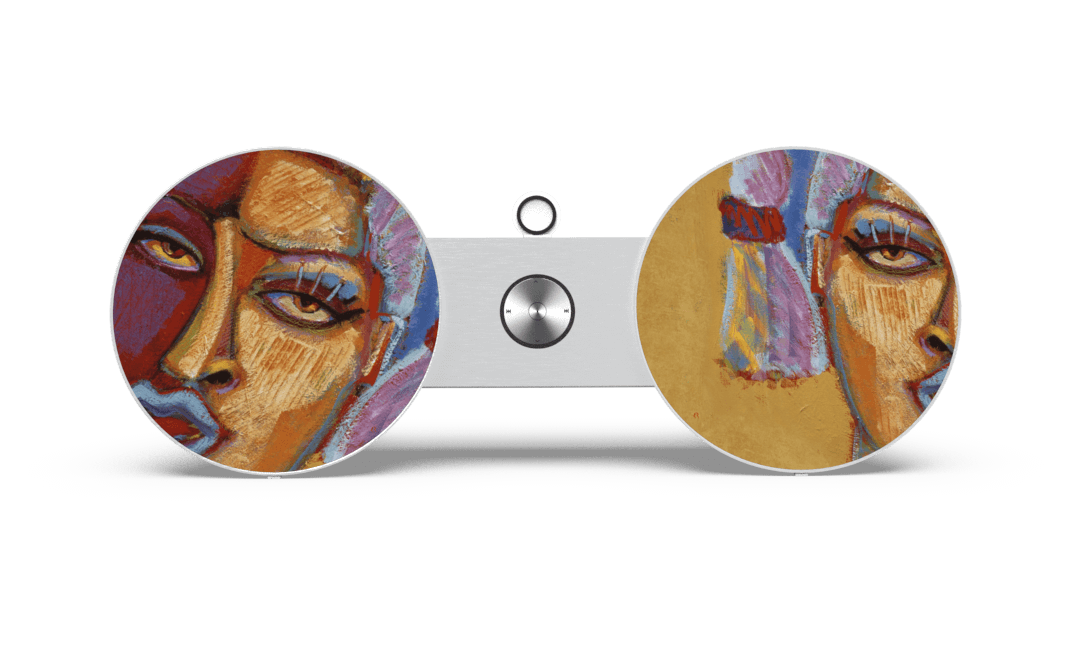 Skiniplay cover Elizabeth Romhild Muse for Bang & Olufsen Beoplay A8 or Beosound 8 speaker