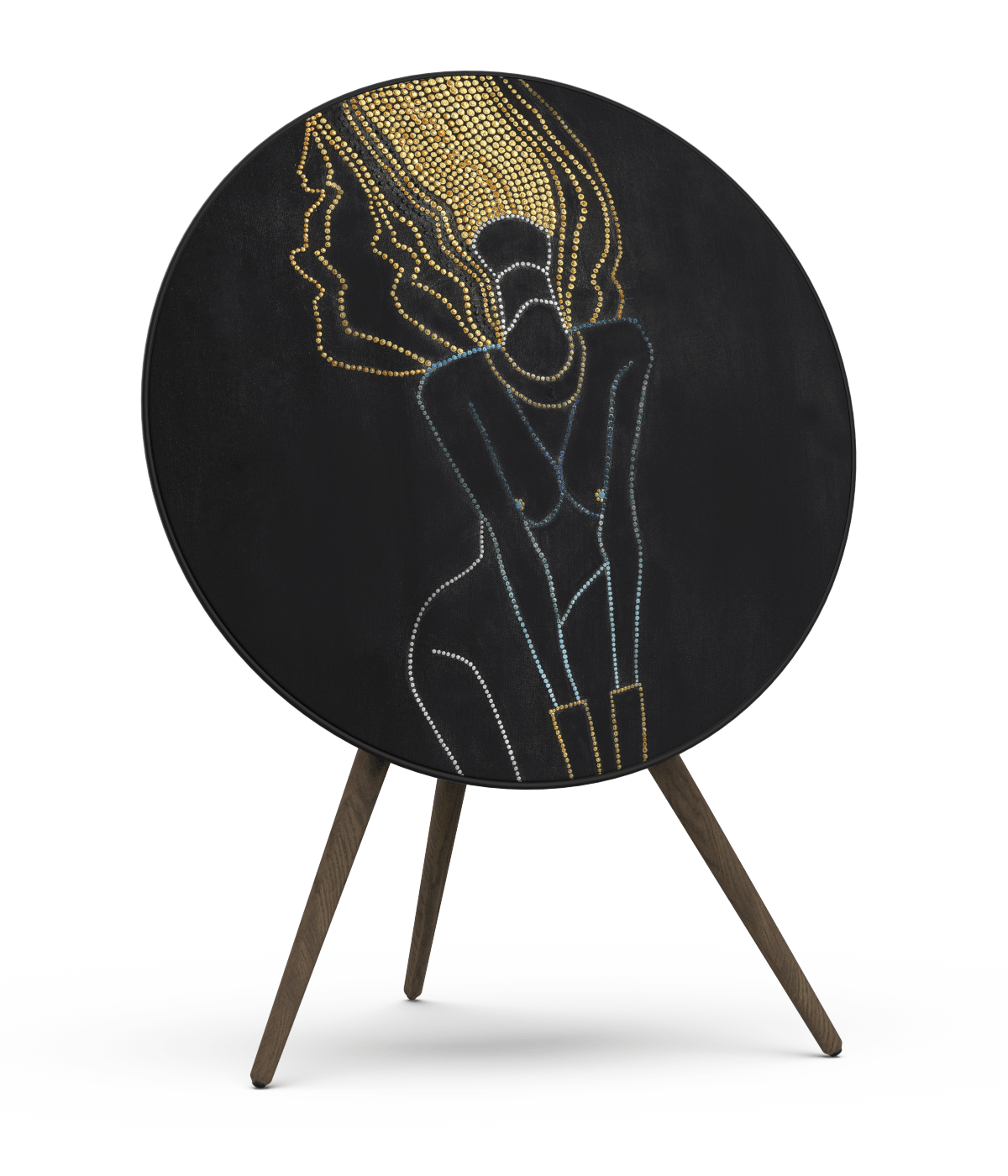 Skiniplay x Amy Diener Golden for Bang & Olufsen Beoplay A9 speaker