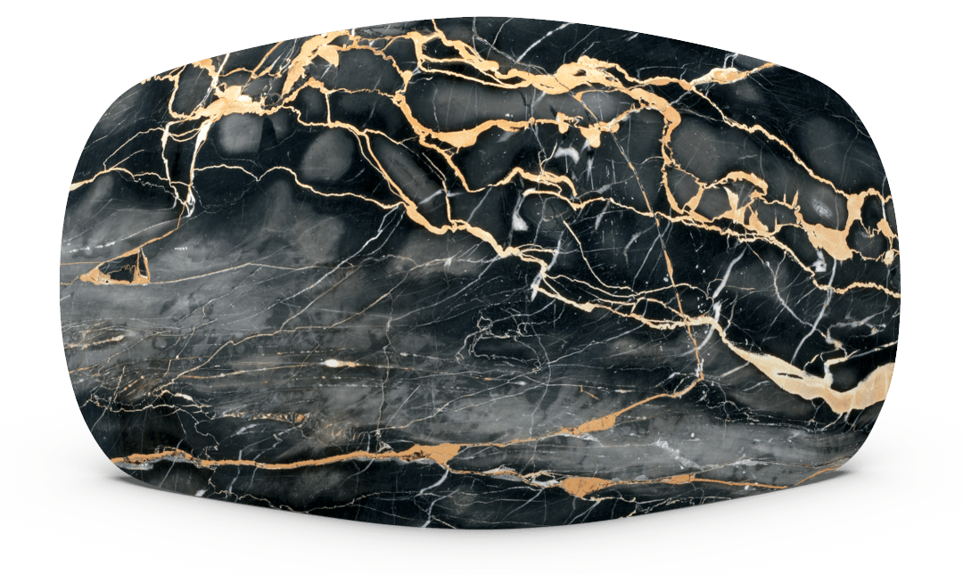 Skiniplay cover Golden Marbre for Beoplay A6 by Bang & Olufsen