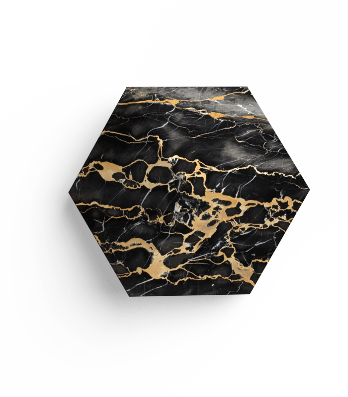 Skiniplay cover Golden Marbre for Bang & Olufsen Besosound Shape speaker