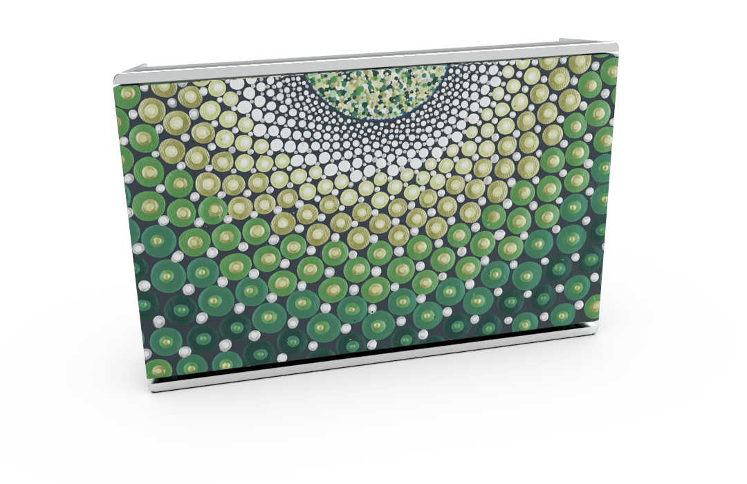 Skiniplay x Amy Diener Green Circle World of Love for Bang & Olufsen Beosound Level speaker