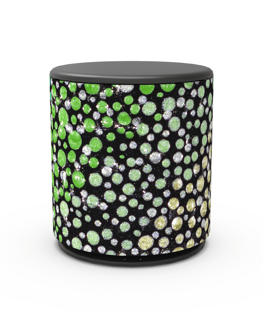 Skiniplay cover Amy Diener Green Stars for Bang & Olufsen Beoplay M5 speaker
