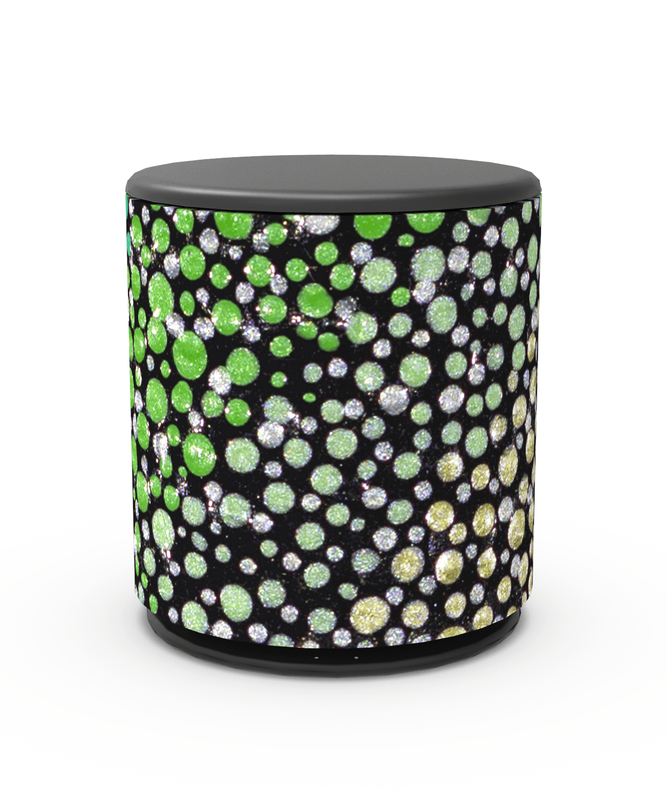 Skiniplay cover Amy Diener Green Stars for Bang & Olufsen Beoplay M5 speaker