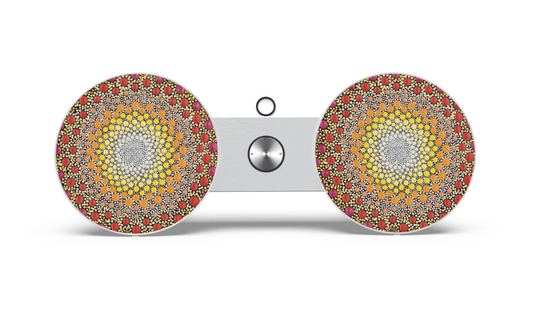 Skiniplay cover Amy Diener Sunflower Burst for Bang & Olufsen Beoplay A8 speaker