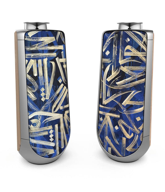 Skiniplay cover Blue And Gold for Bang & Olufsen Beolab 50 speaker 