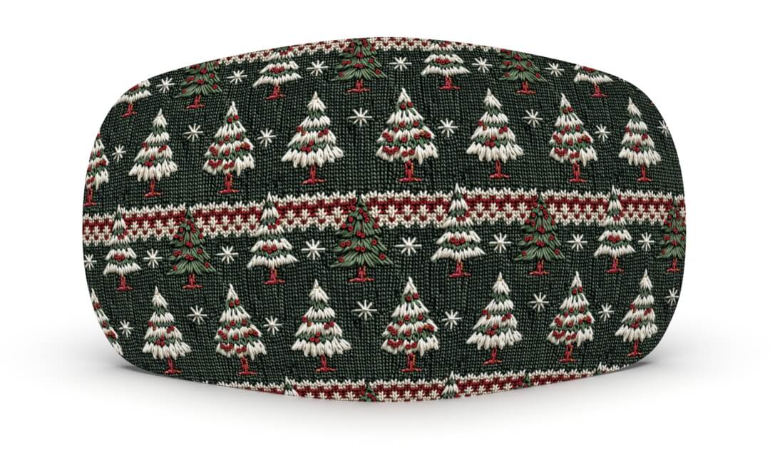Skiniplay cover Xmas Nordic Knit for Bang & Olufsen Beoplay A6 sound speaker
