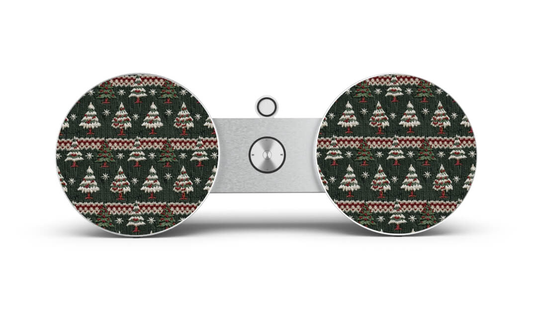Skiniplay cover Xmas Nordic Knit for Bang & Olufsen Beoplay A8 or Beosound 8 soundbar