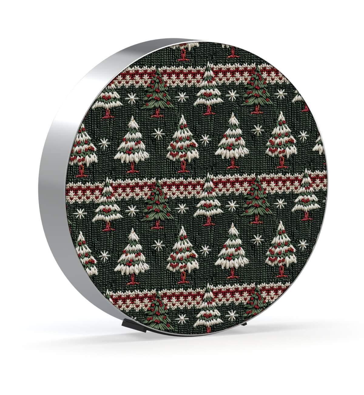 Skiniplay cover Xmas Nordic Knit for Bang & Olufsen Beosound Edge sound speaker