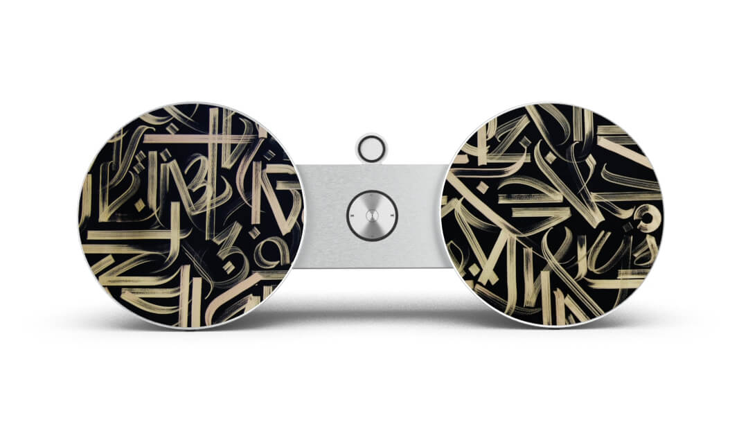 Skiniplay cover Rare Hearts for Bang & Olufsen Beoplay A8 and Beosound 8 speaker