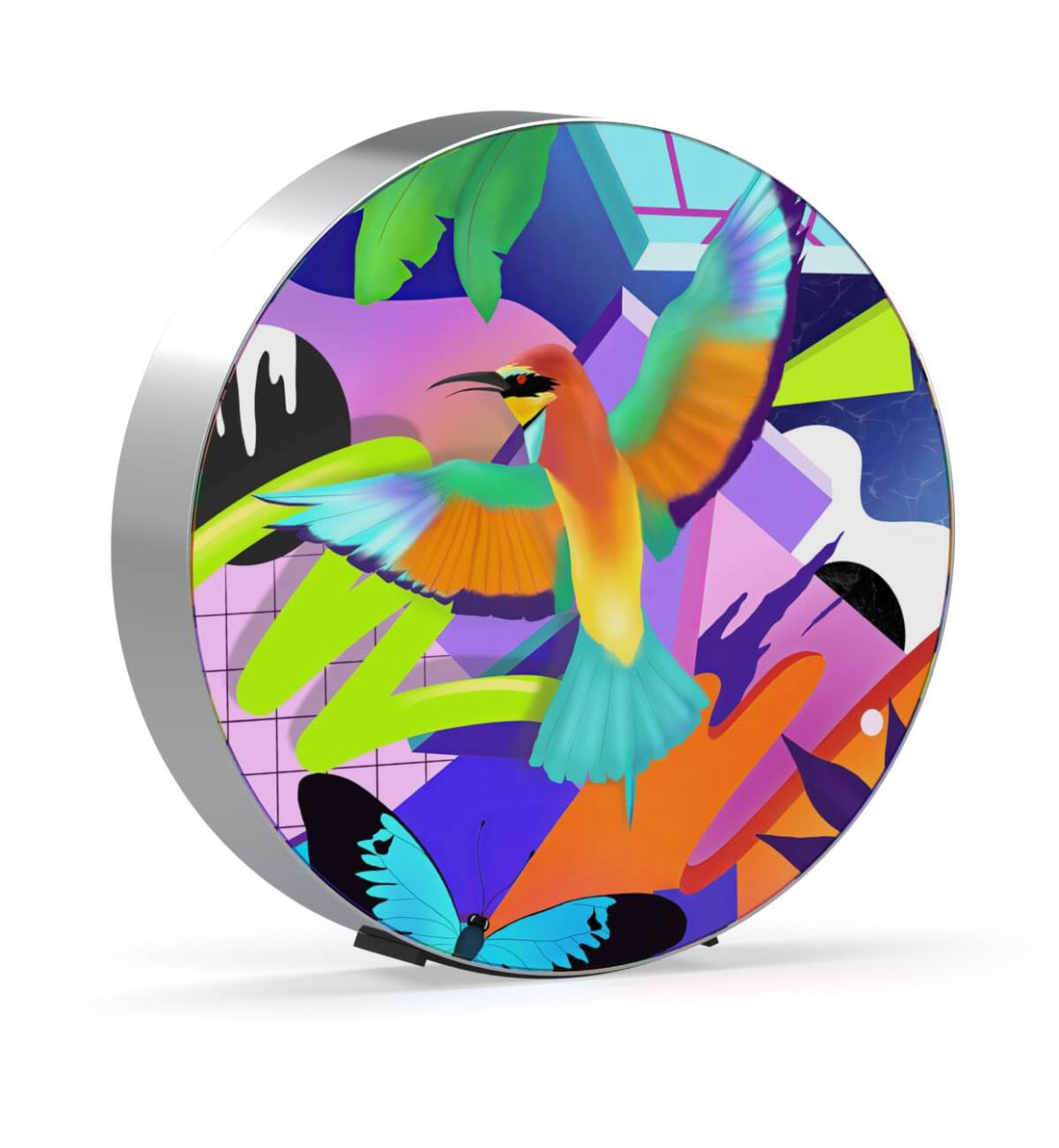 Skiniplay x James Smith - Cover Tropical invasion for Bang & Olufsen Beosound Edge speaker