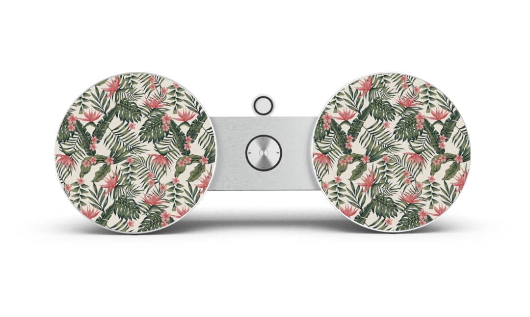 Skiniplay cover Fleur de Vao for Bang & Olufsen Beoplay A8 and Beosound 8 speaker