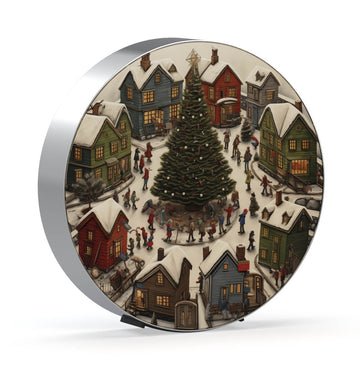 Skiniplay front cover Yule Town for Bang & Olufsen Beosound Edge sound speaker