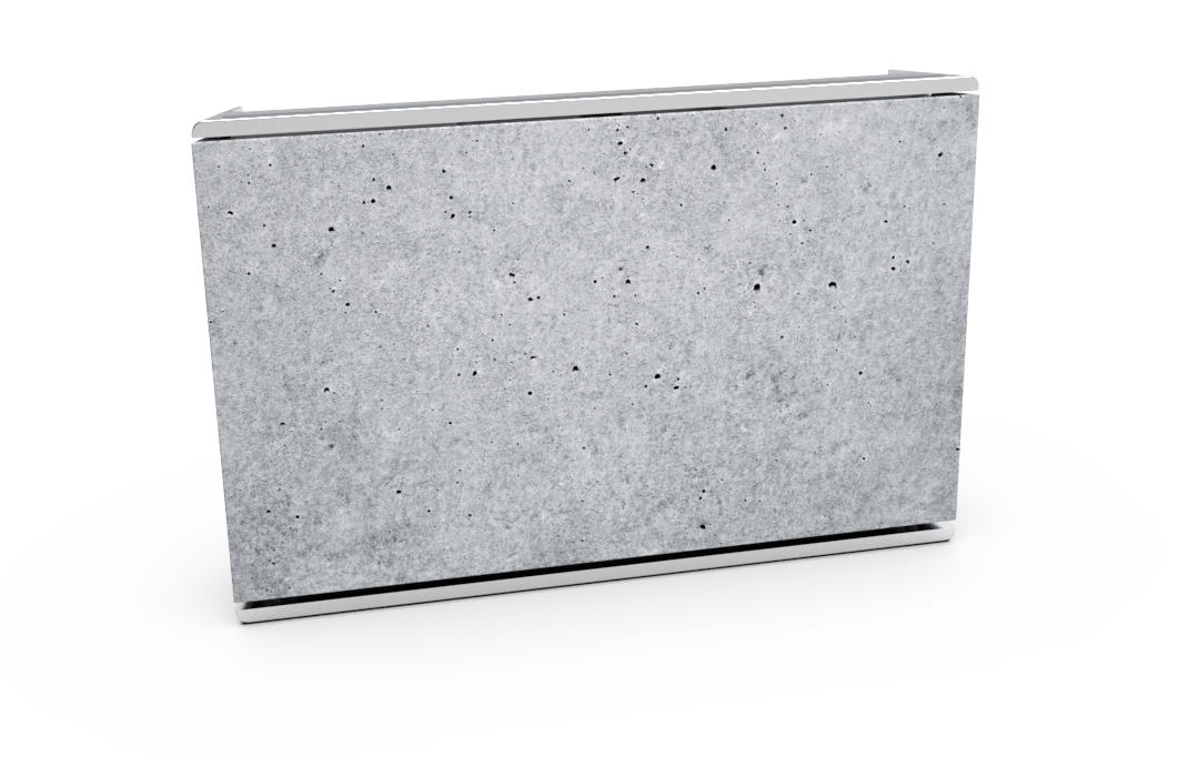 Skiniplay cover Concrete for Bang & Olufsen Beosound Level speaker
