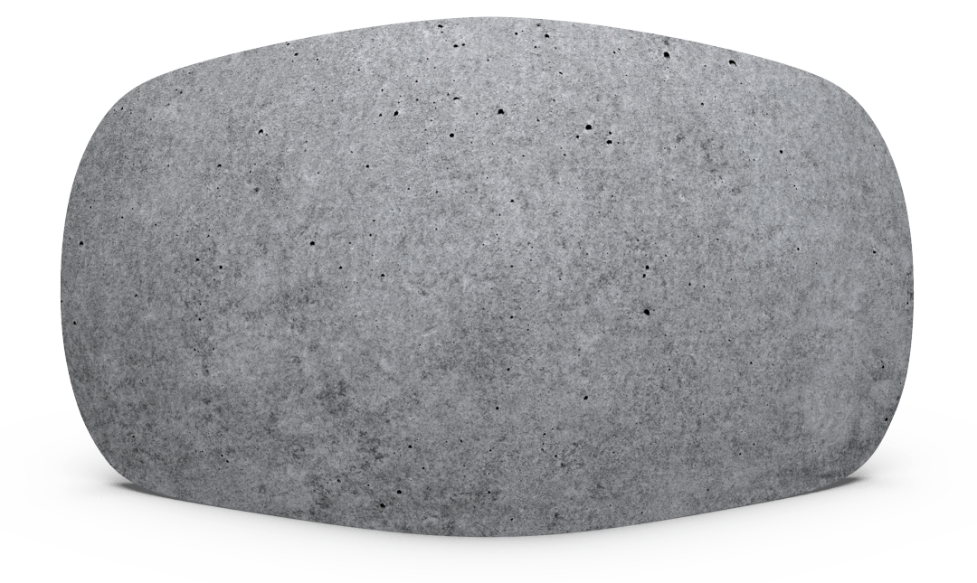 Skiniplay cover concrete for Beoplay A6 by Bang & Olufsen