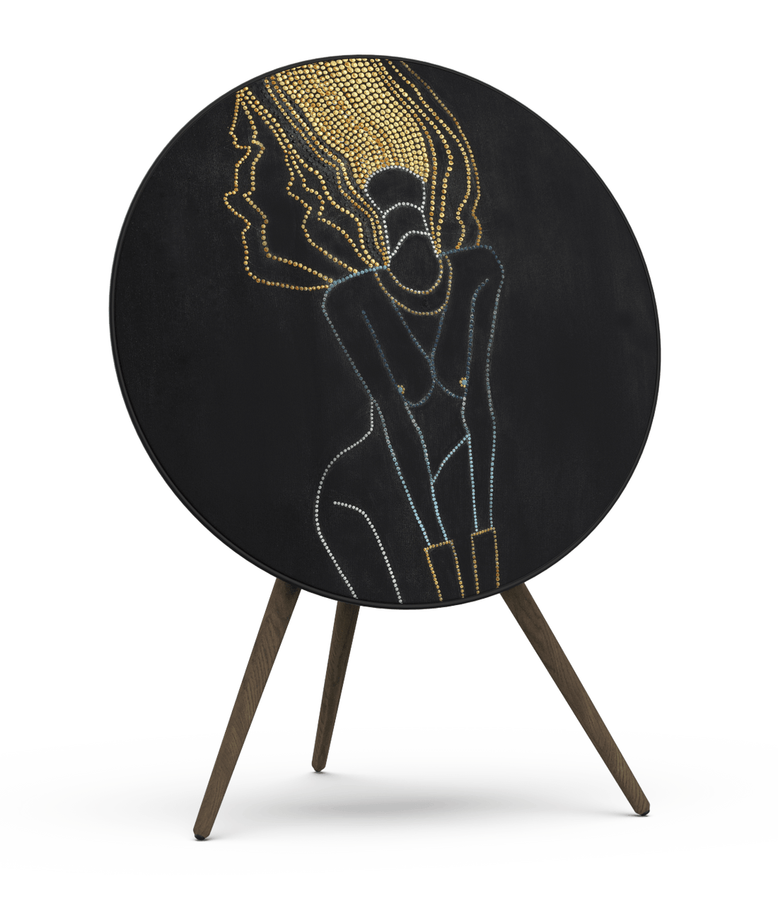 Skiniplay x Amy Diener Golden for Bang & Olufsen Beoplay A9 speaker