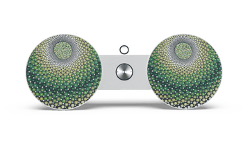 Skiniplay x Amy Diener Green Circle World of Love for Bang & Olufsen Beoplay A8 or Beosound 8 speaker