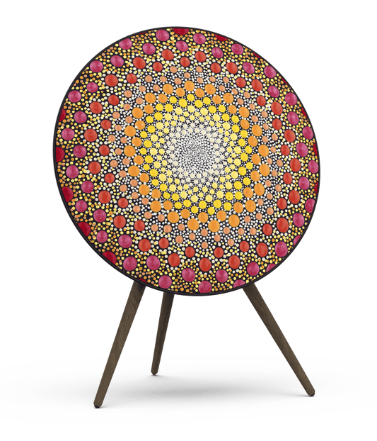 Skiniplay x Amy Diener Sunflower Burst for Bang & Olufsen Beoplay A9 speaker