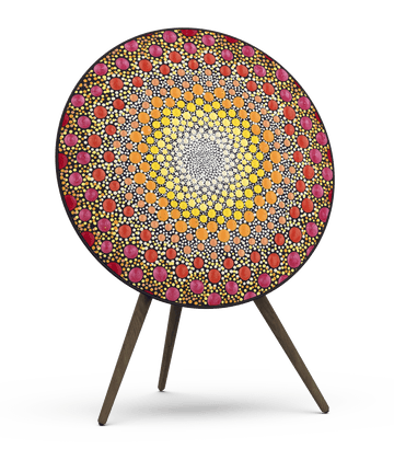 Skiniplay x Amy Diener Sunflower Burst for Bang & Olufsen Beoplay A9 speaker